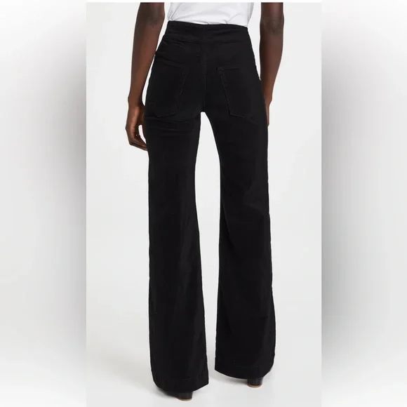 ASKK NY Brighton Wide-Leg Velvet Pant 26 NWOT